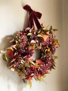 tutoriel une couronne d'automne rustique