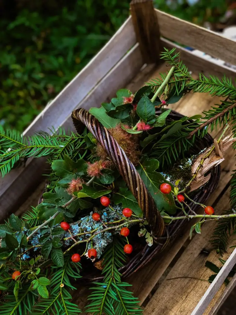 décoration automne naturelle
