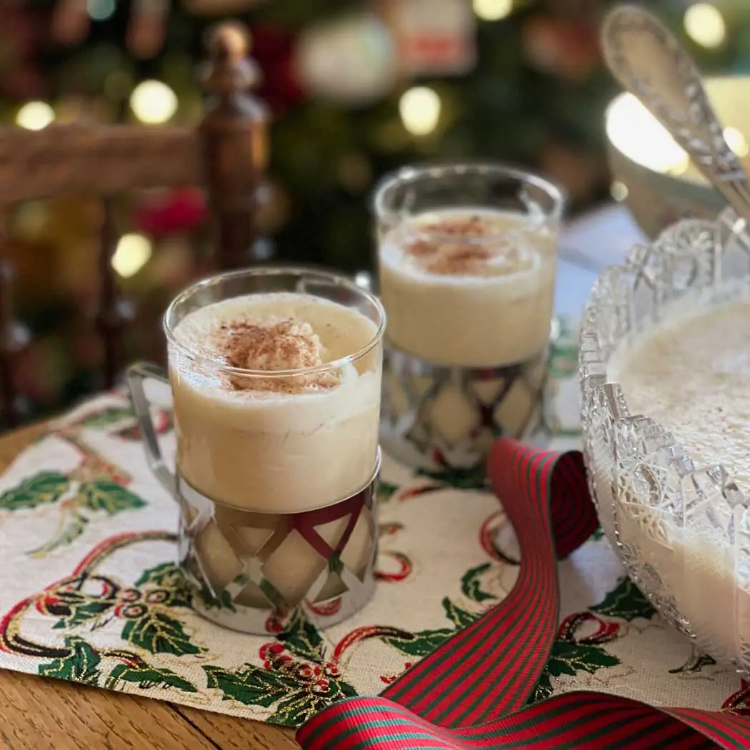 DIY de Noël recette boisson lait de poule Christmas eggnog recipe