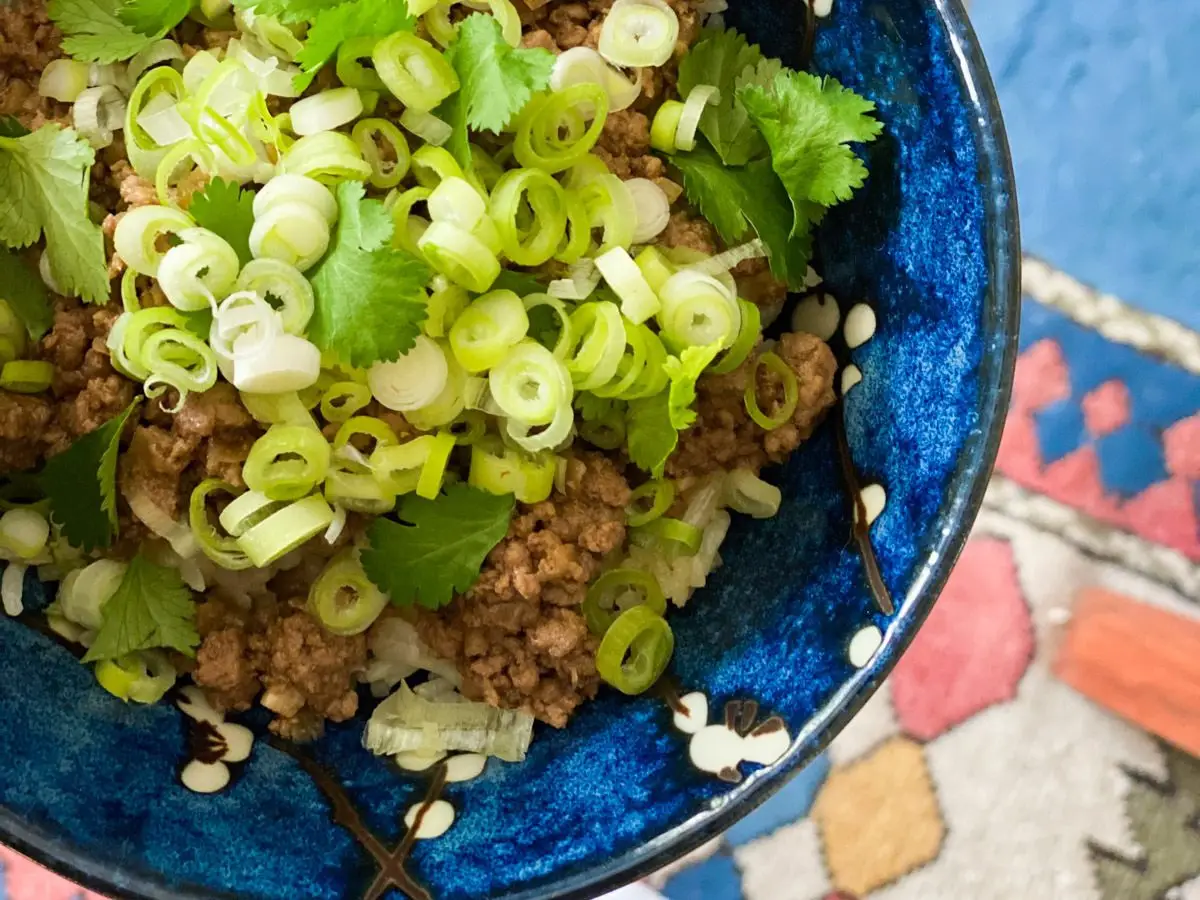 recette de bœuf haché à la coréenne