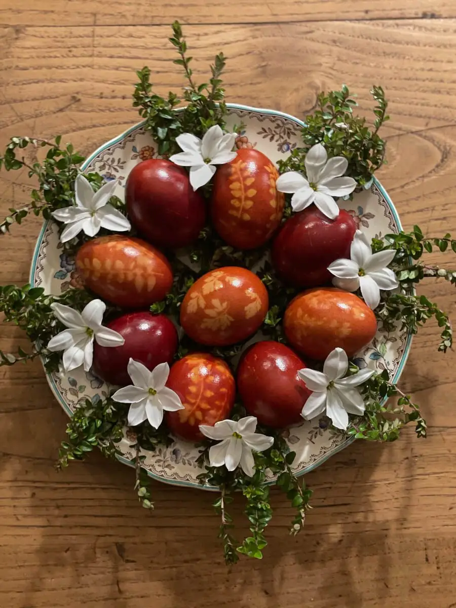 table de paques easter table