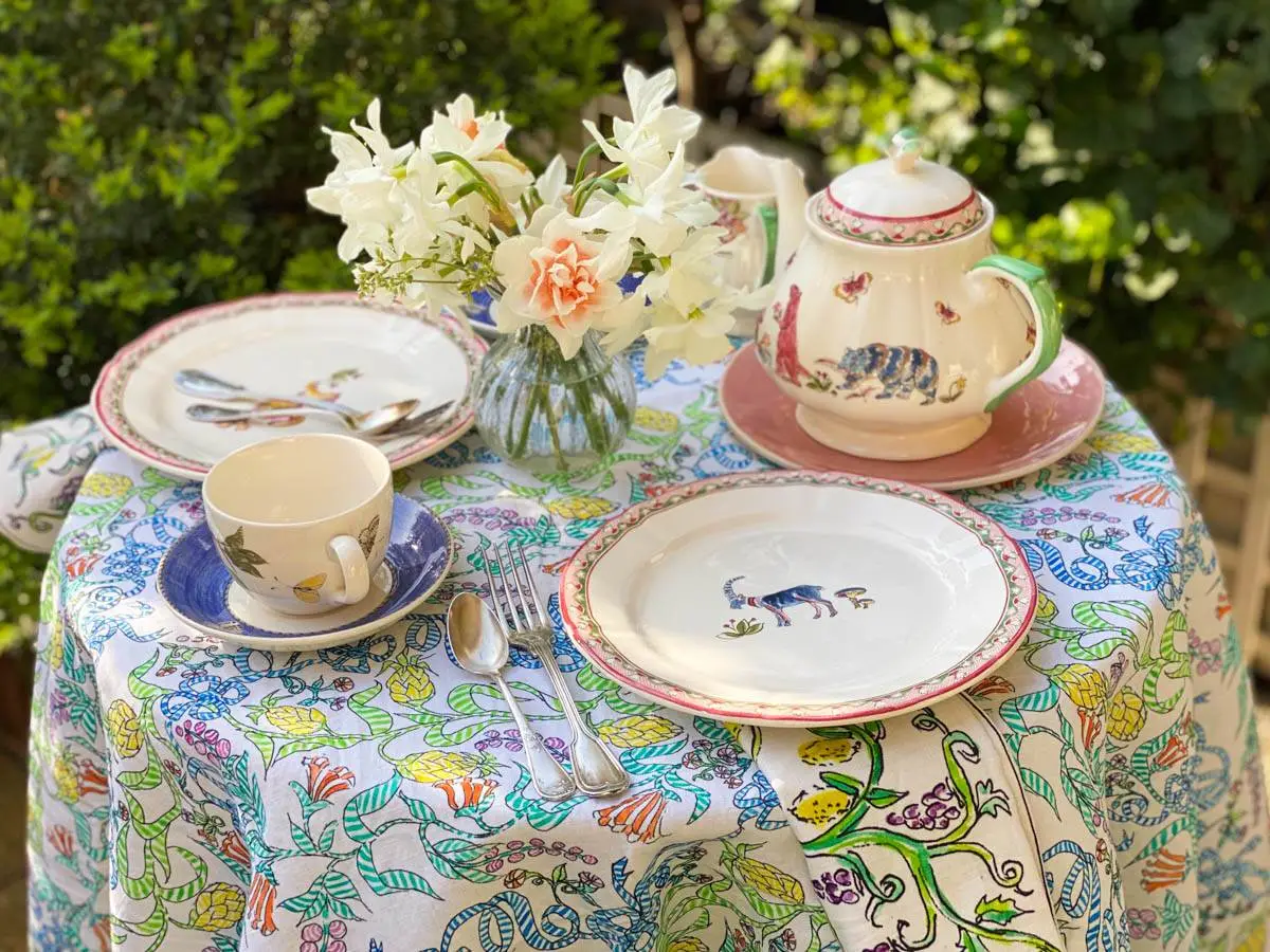 gouter parisien recette cake à la banane Parisian tea party