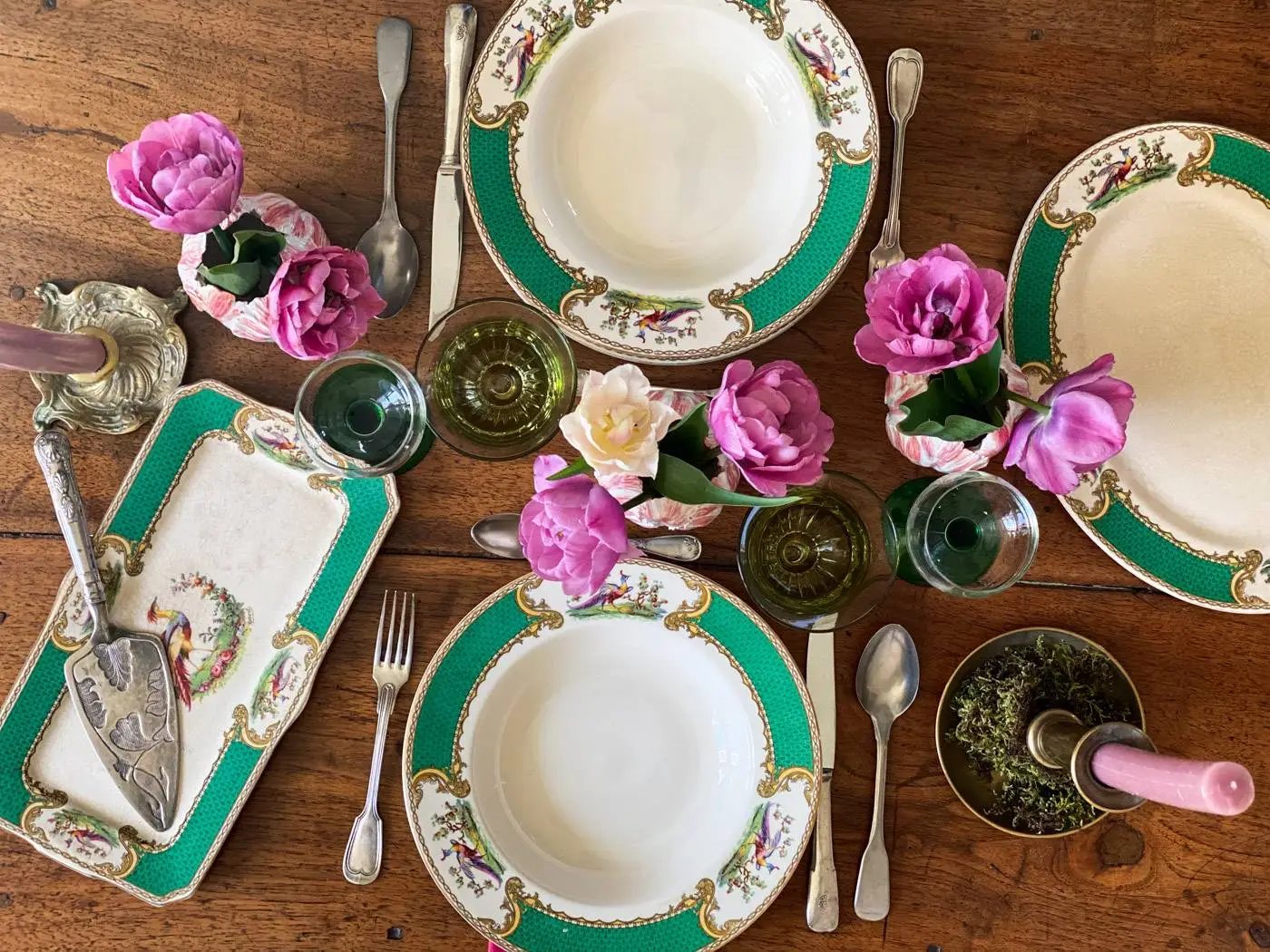 table tulipes printemps spring tulip tablescape-04