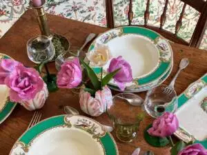 table tulipes printemps spring tulip tablescape-11