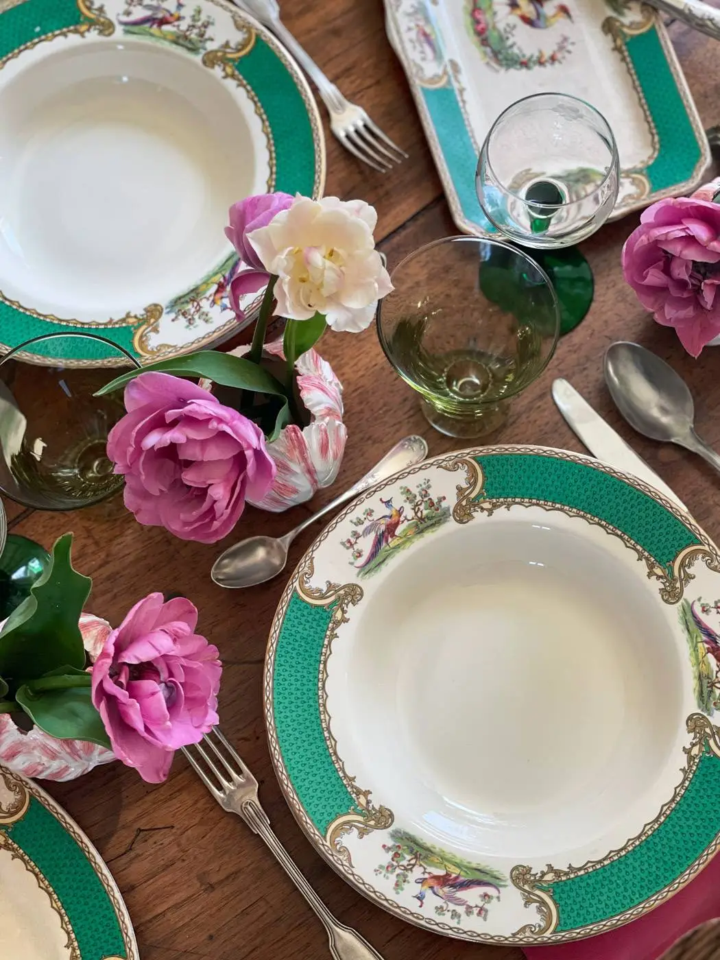 table tulipes printemps spring tulip tablescape-17