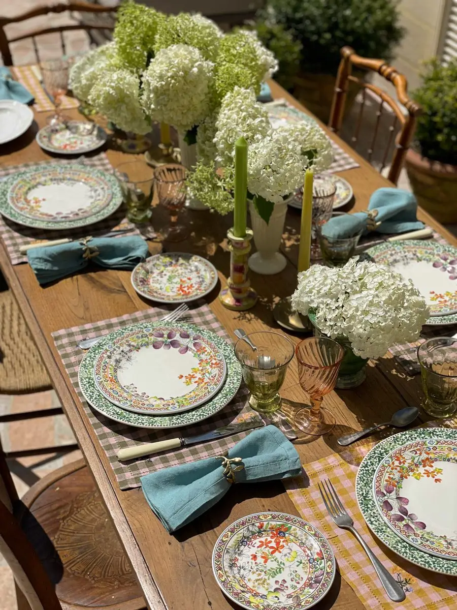 table estivale giverny summer country style tablescape-07