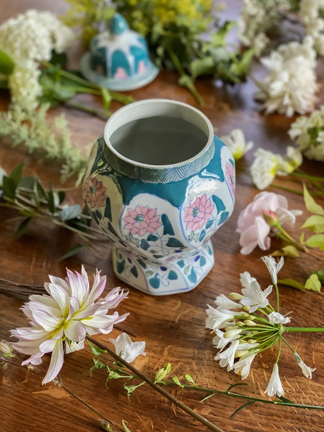 DIY bouquet dahlias pastel-2