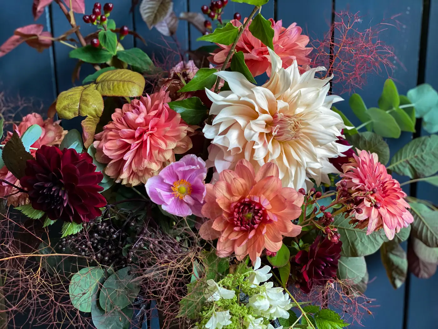 art floral bouquet dahlias automne medicis-38