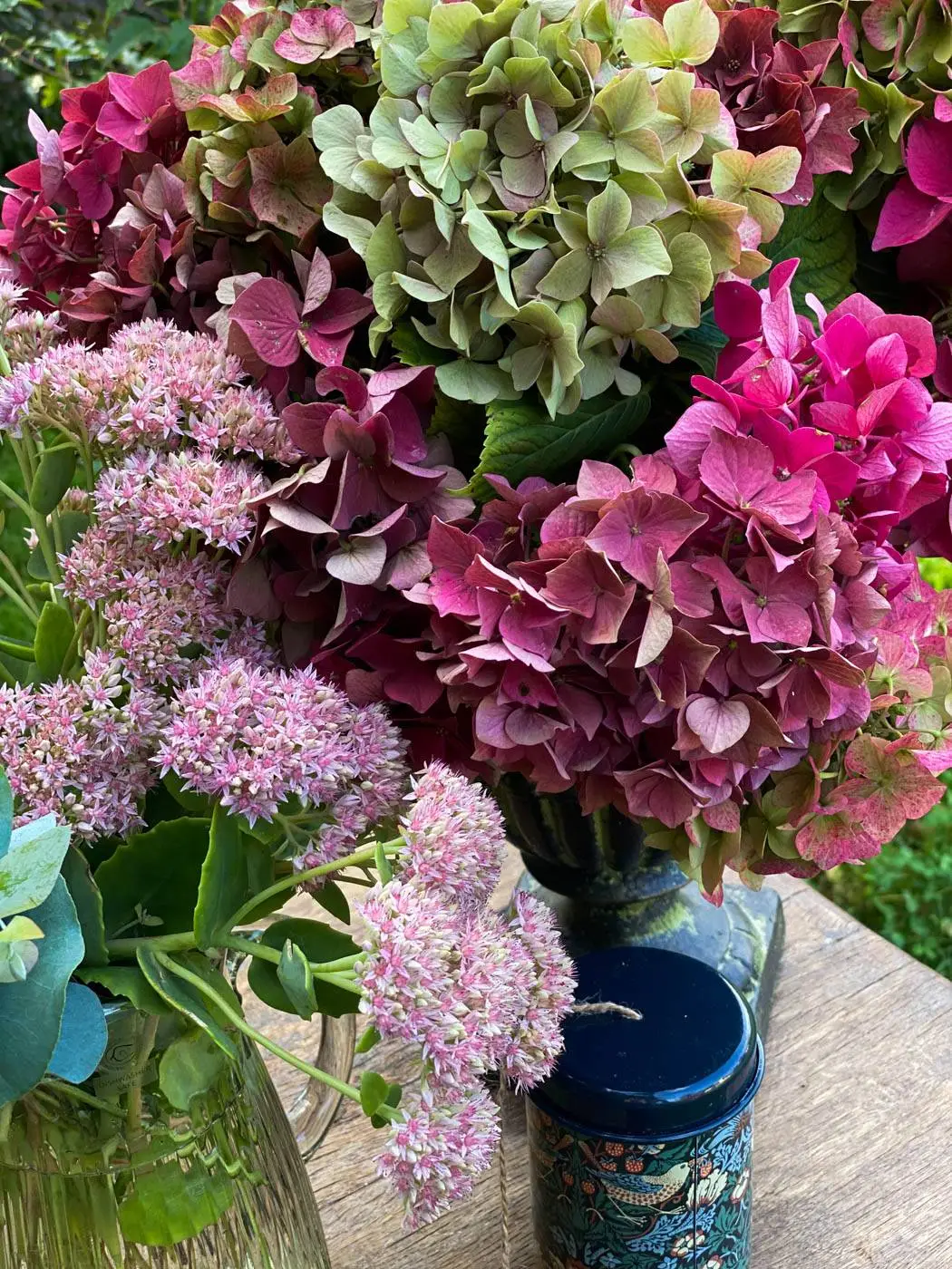 couronne automne hortensias tutoriel autumn fall wreath tutorial hydrangeas-15