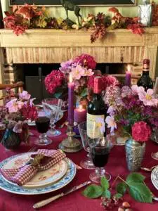 dresser une table pour célébrer les vendanges-48