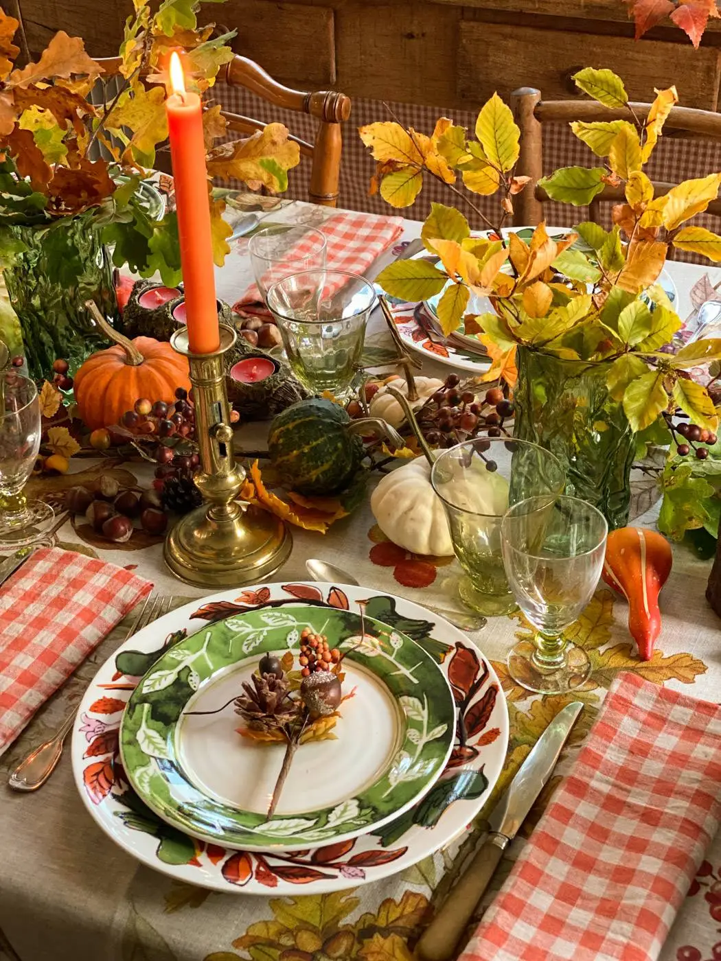 table automnale art de la table autumn fall tablescape-115