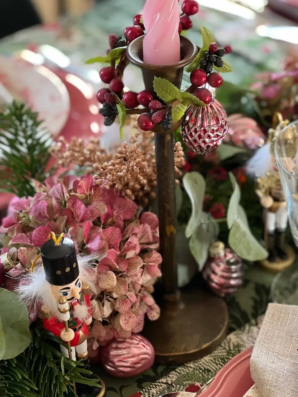 table de Noël Casse-Noisette Nutcracker Christmas tablescape-19