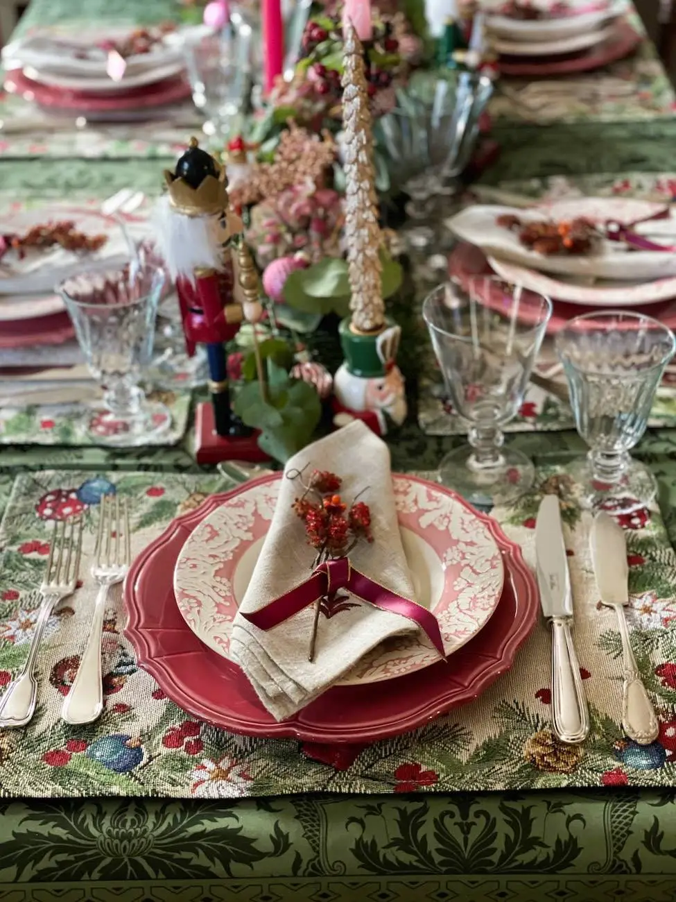 table de Noël Casse-Noisette Nutcracker Christmas tablescape-49