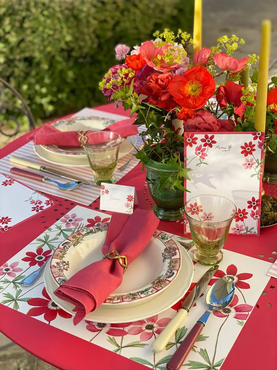art de la table box artisan paper fleurs rouges-07