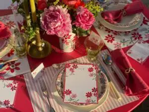art de la table box artisan paper fleurs rouges-44