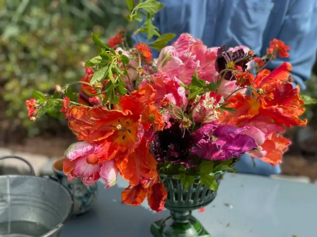 bouquet de tulipes DIY Tulip bouquet arrangement-50