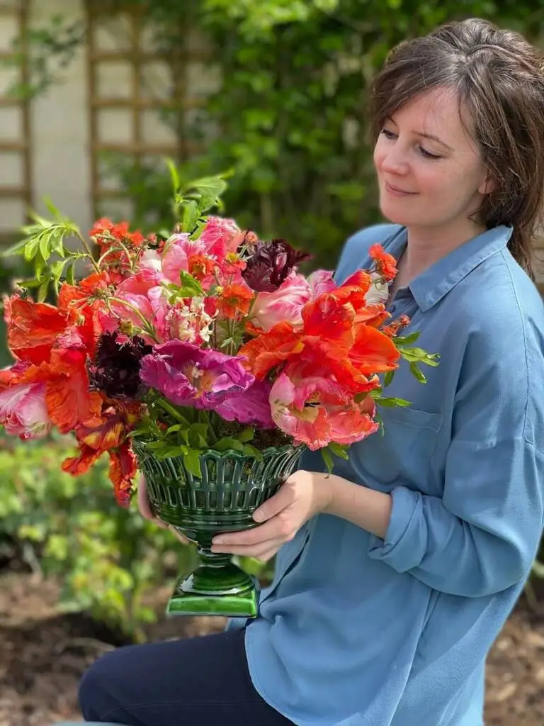 bouquet de tulipes DIY Tulip bouquet arrangement-56