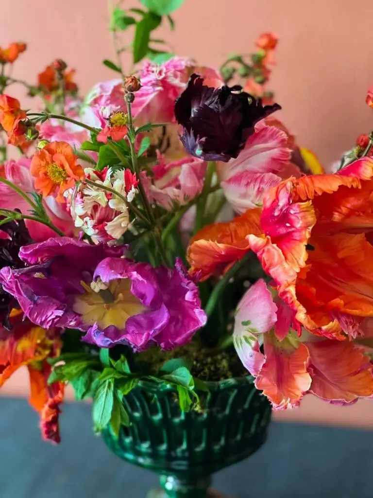 bouquet de tulipes DIY Tulip bouquet arrangement-70