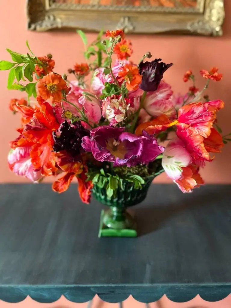 bouquet de tulipes DIY Tulip bouquet arrangement-85