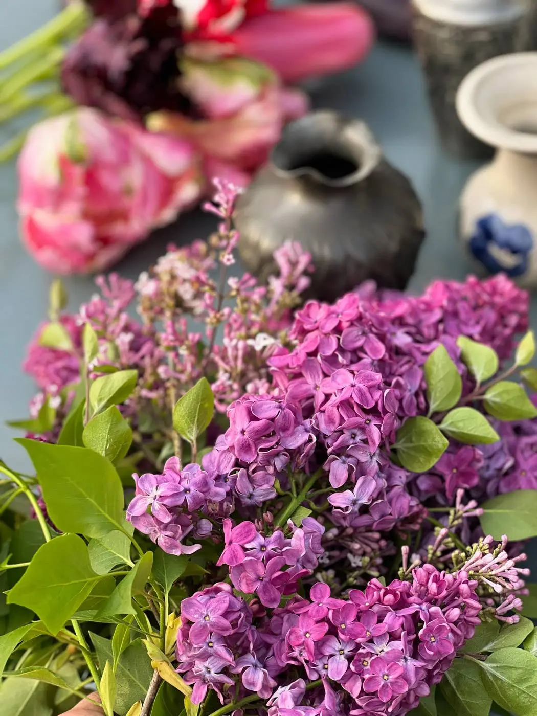 bouquet lilas tulipes small flower bouquets-01