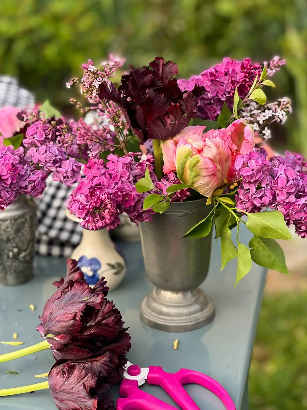 bouquet lilas tulipes small flower bouquets-02