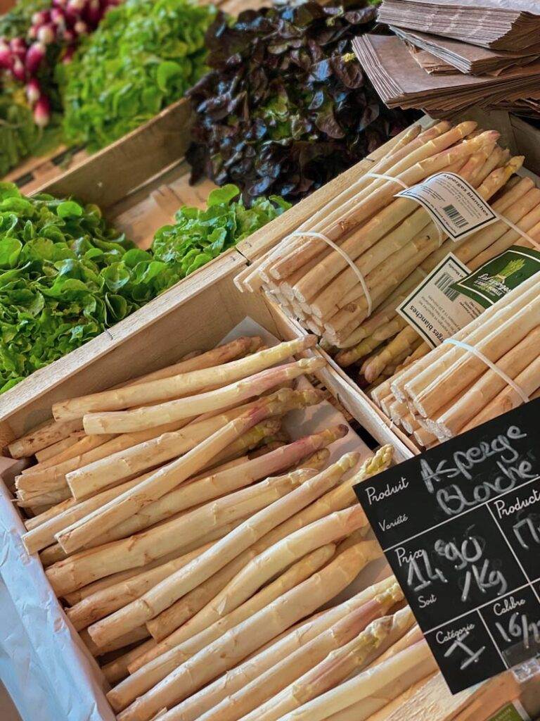 Asperges saison printemps