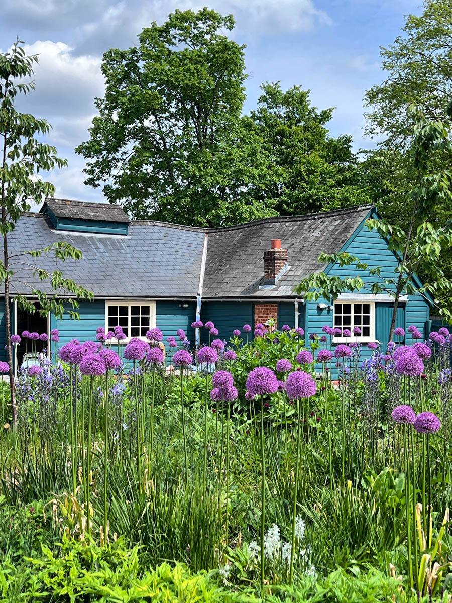 jardin anglais English garden shed chroniques juin