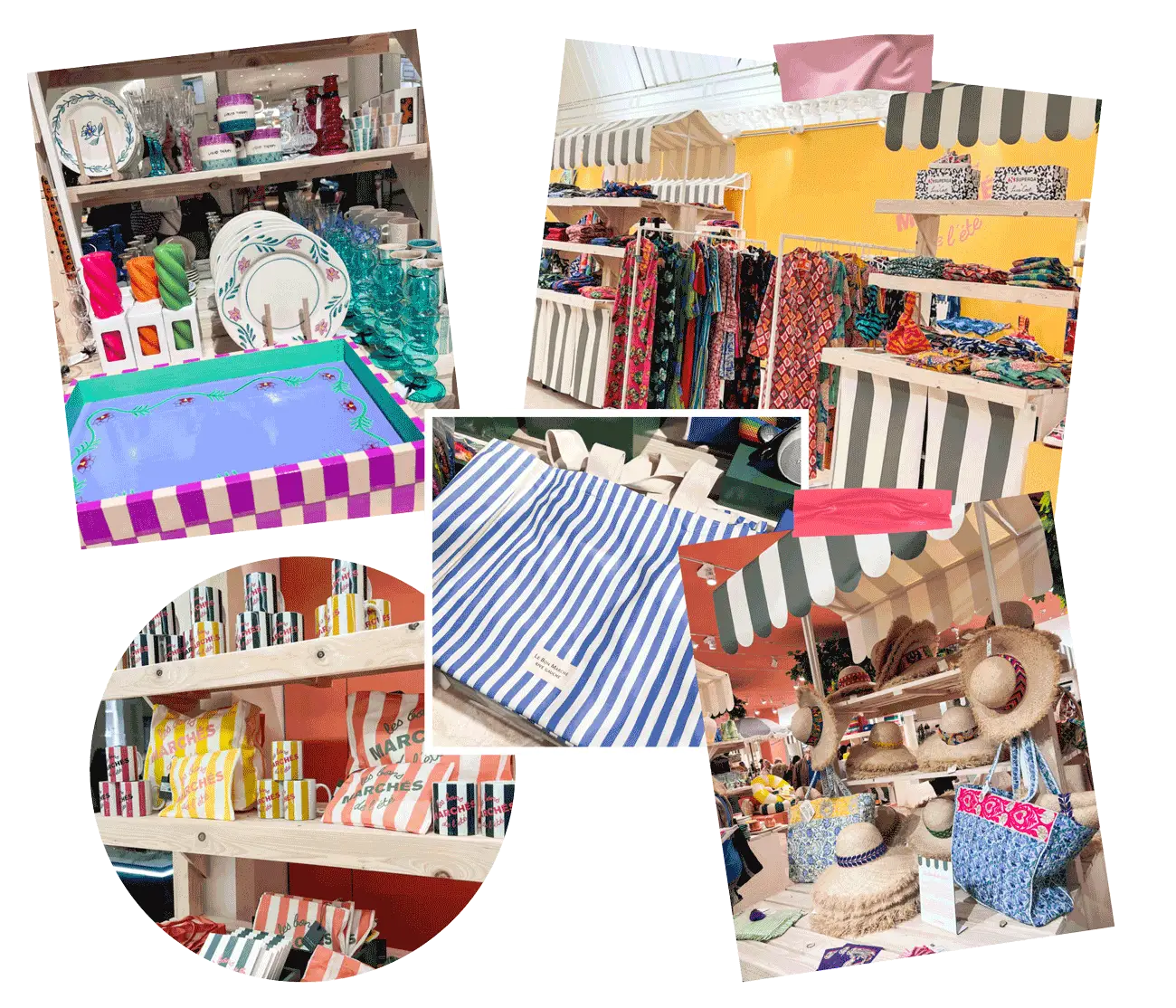 Moodboard Bons Marchés été