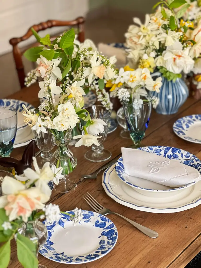 table de Pâques champêtre country chic Easter table-09