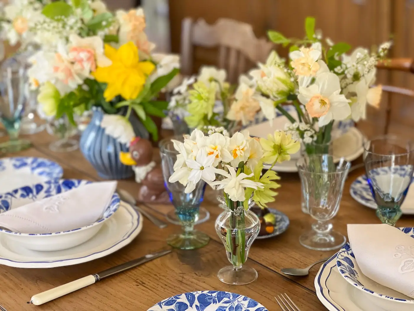 table de Pâques champêtre country chic Easter table-37