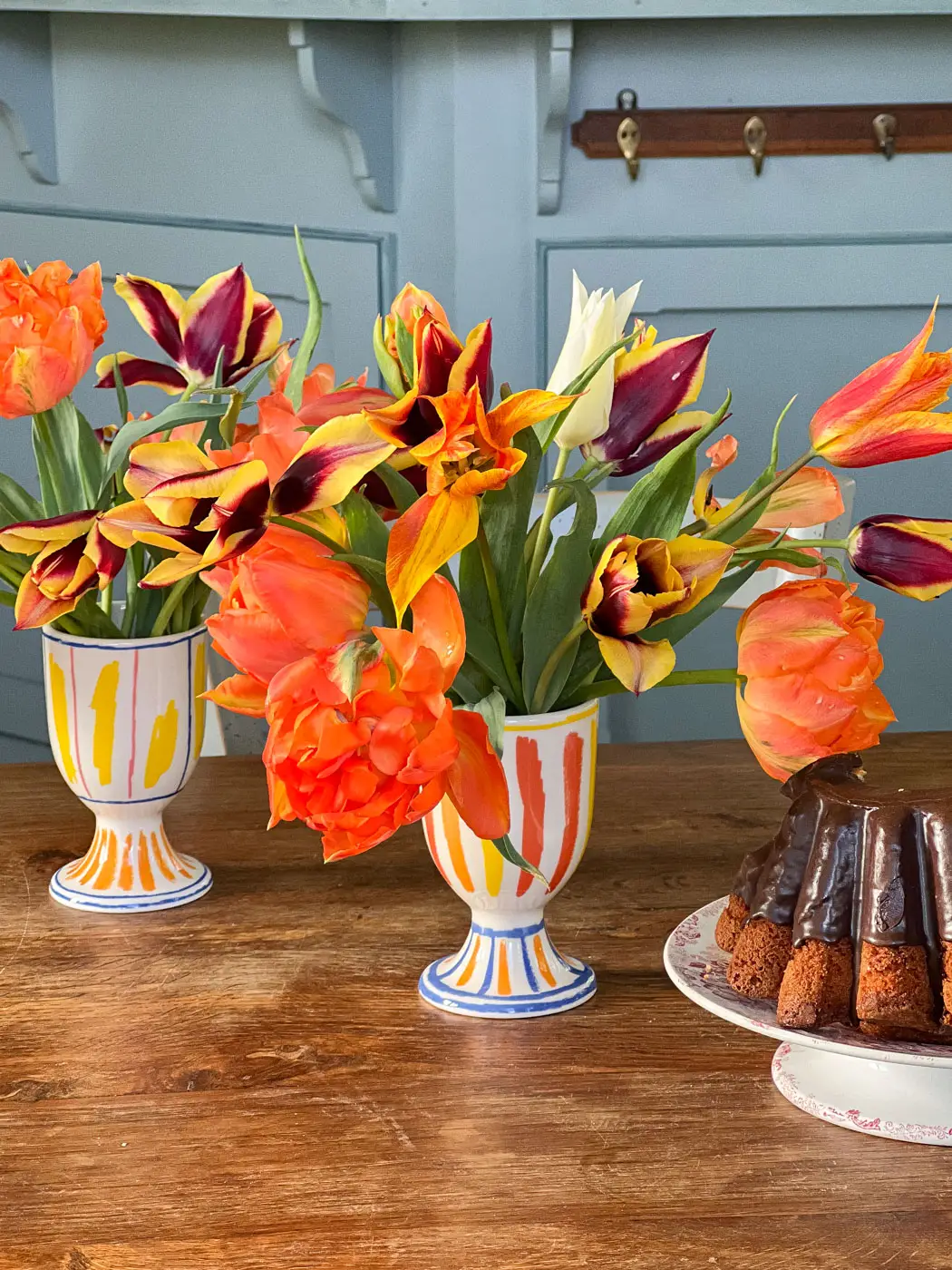 petit bouquet tulipes jardin small tulip bouquets-1