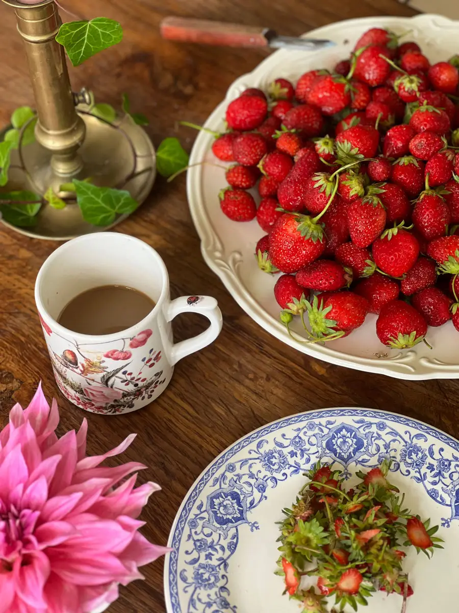 Une Bonne Maison French country living strawberries