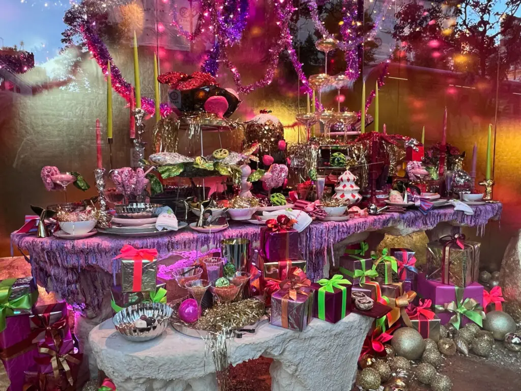 Christmas London Londres Selfridges windows