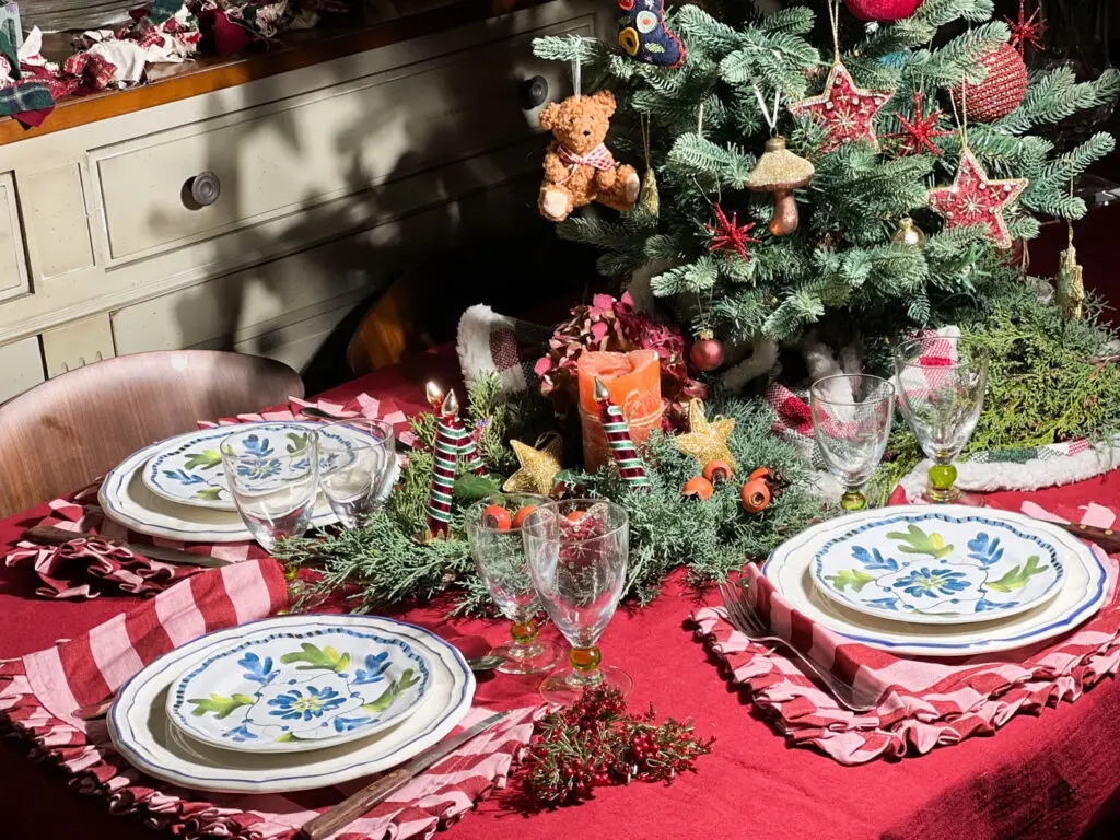 French Christmas New Years Eve New Year's Eve table