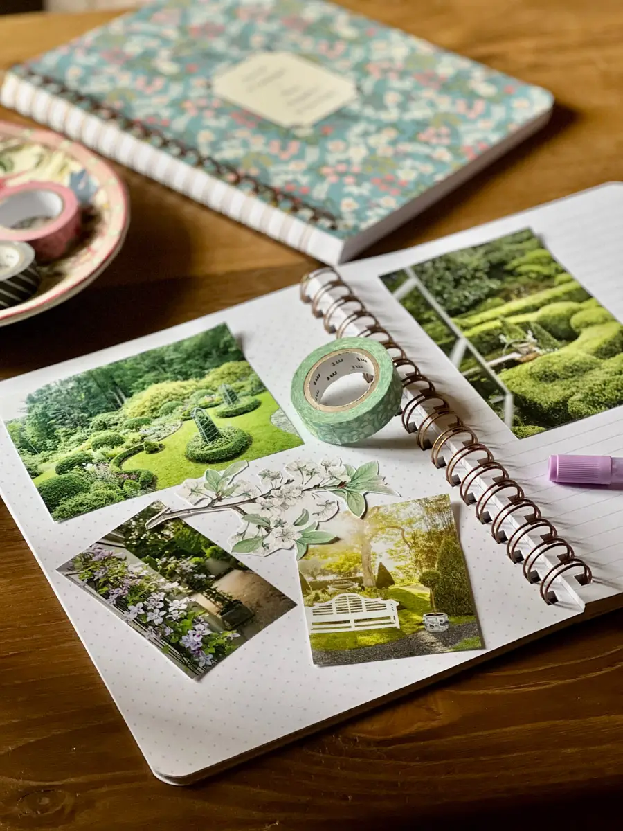 collage inspiration garden