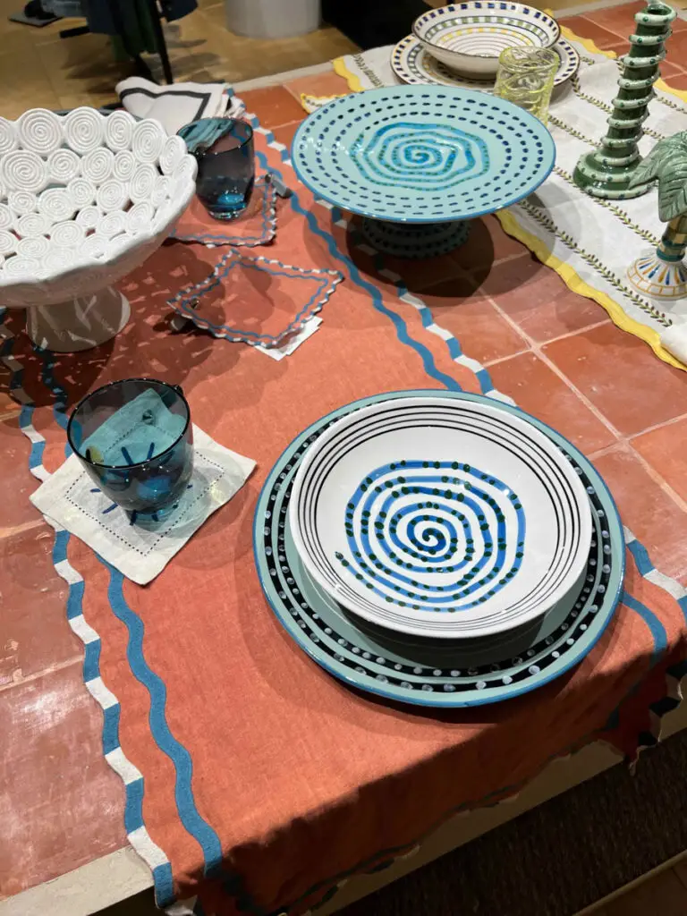 art de la table Tressé