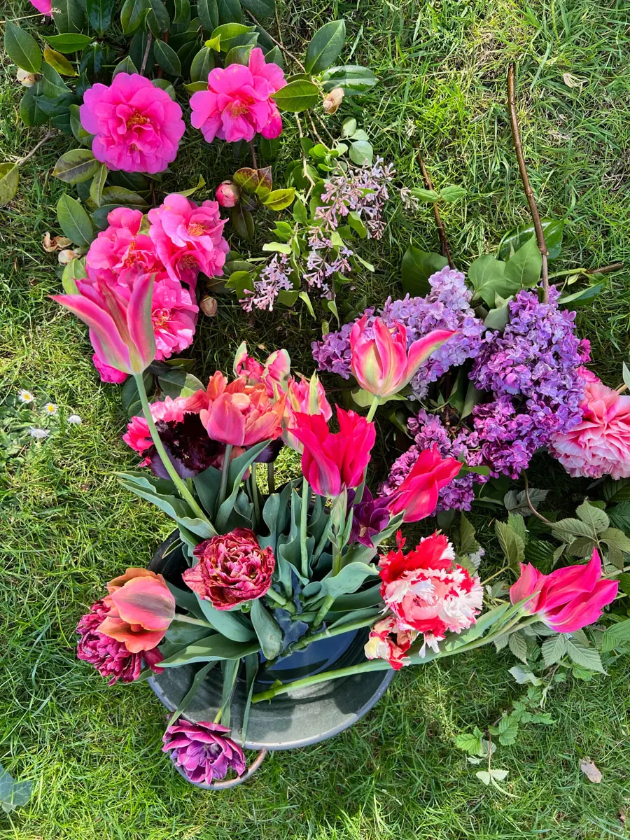 DIY tuto tulip bouquet tulipes-18