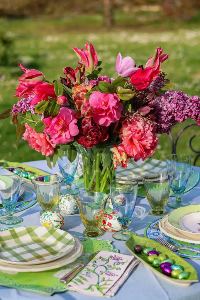 French Easter table Pâques jardin-02