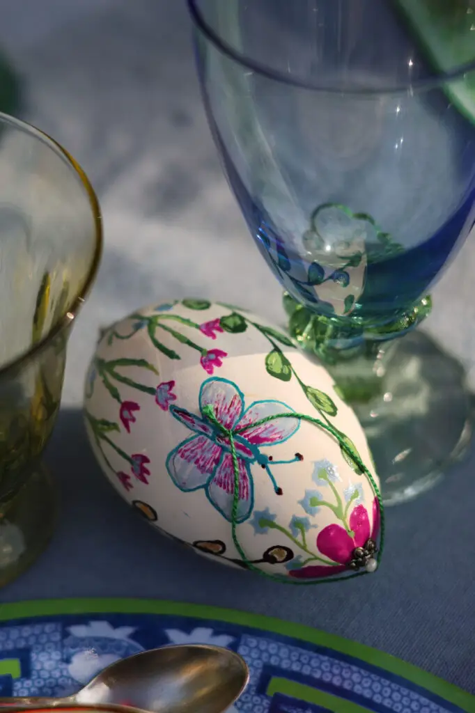 French Easter table Pâques poétique-44