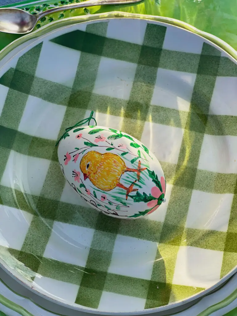 French Easter table Pâques poétique-57