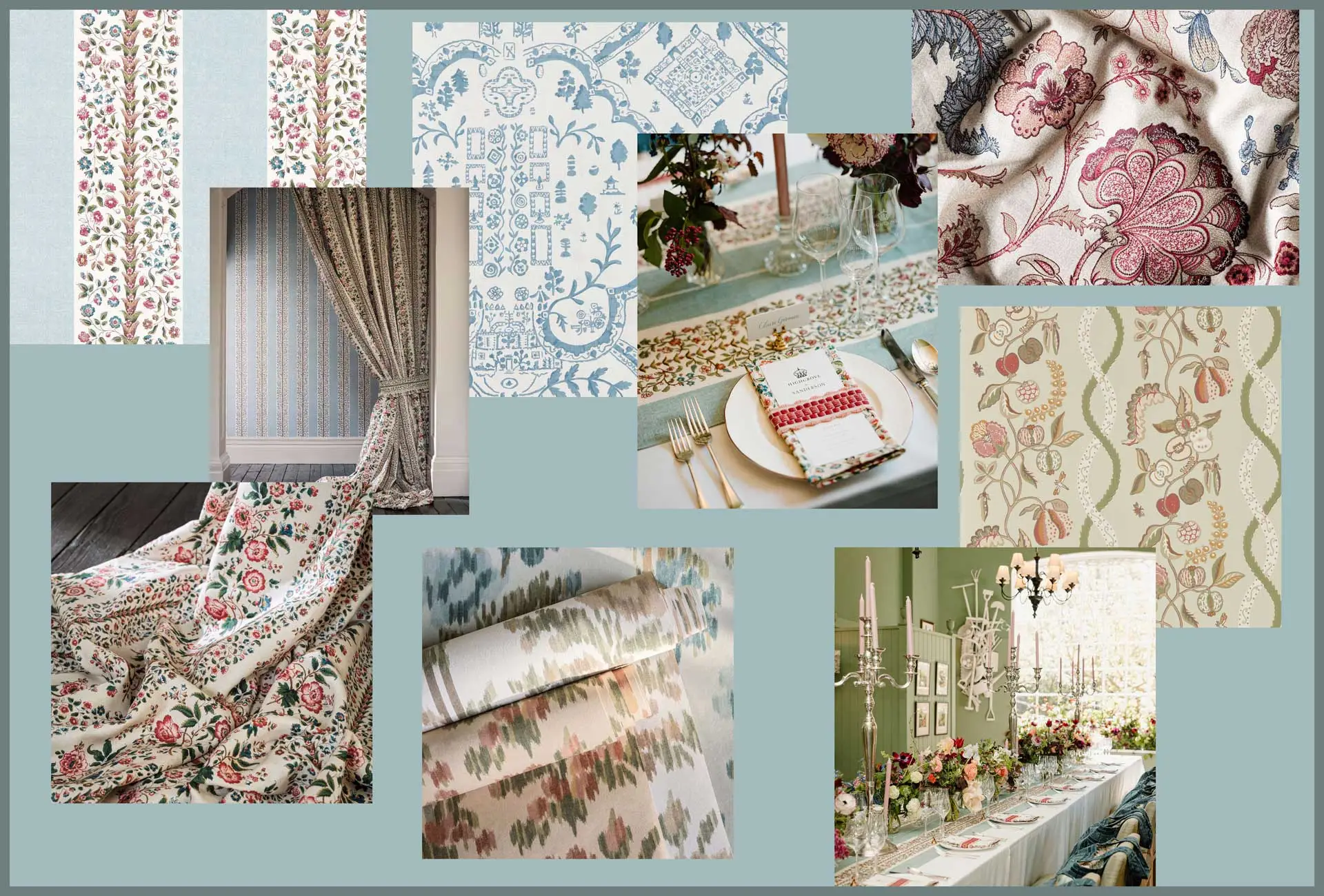 Collage Highgrove by Sanderson
