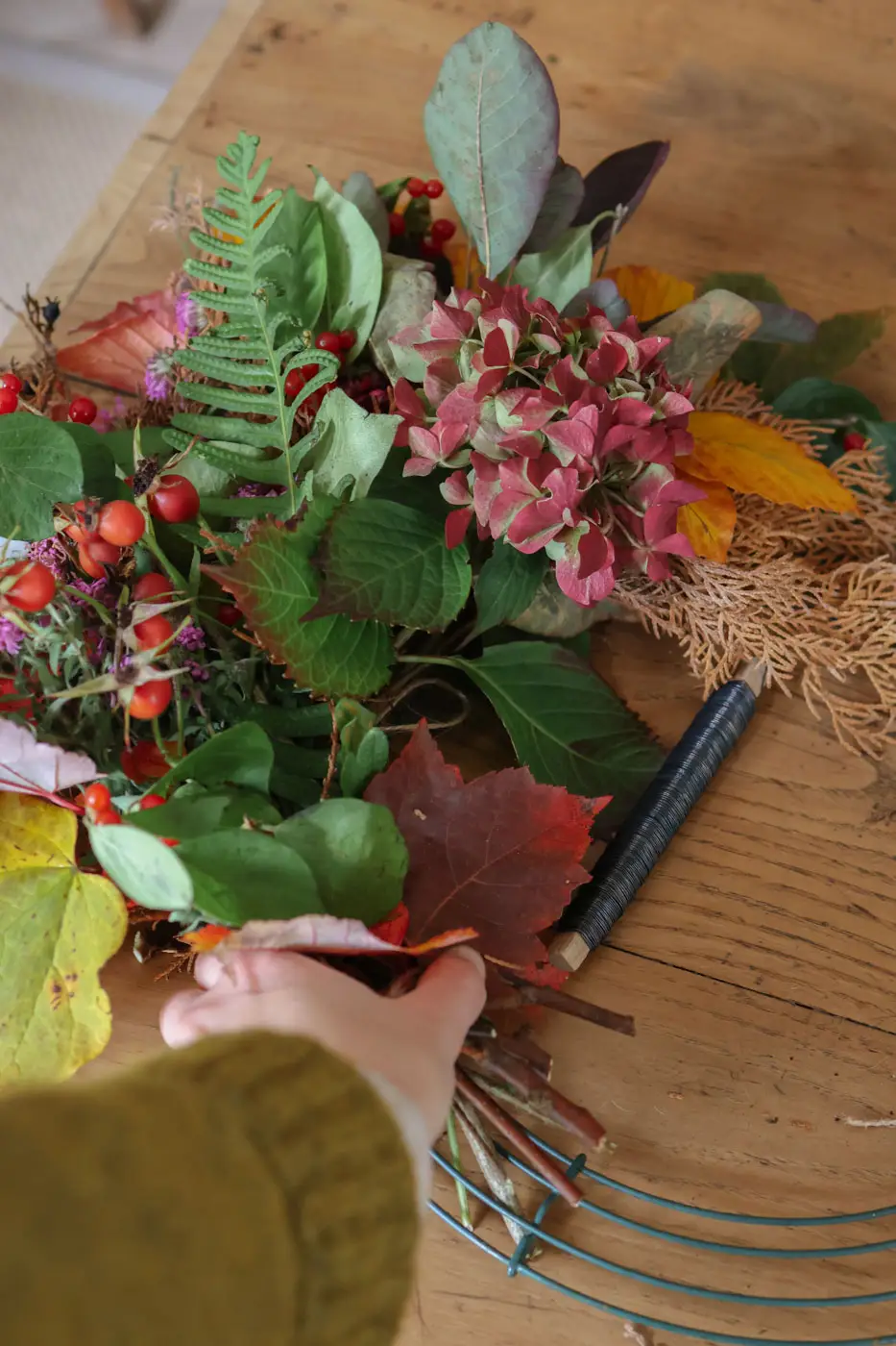 couronne automne naturelle natural autumn wreath-30