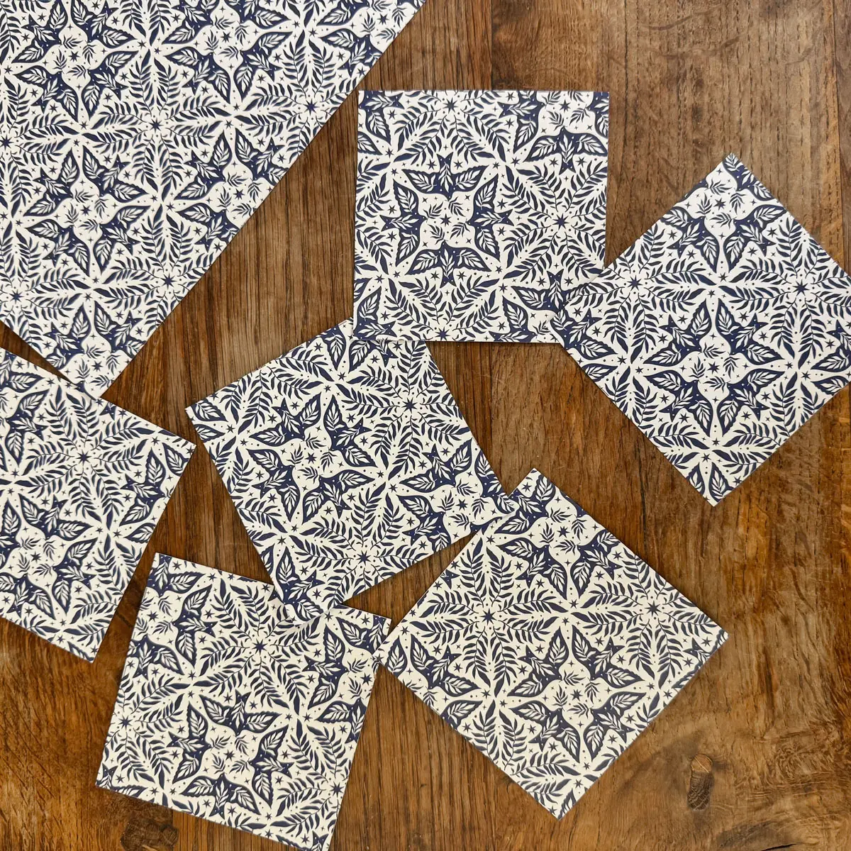 décoration Noël étoiles en papier 3D