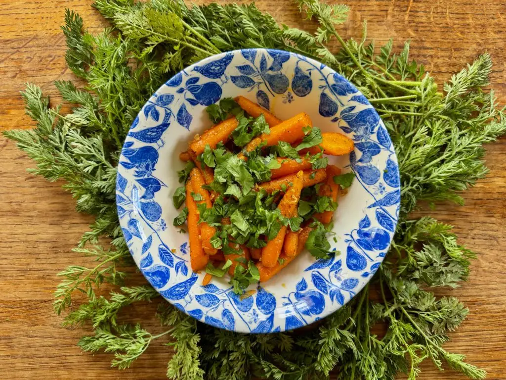 recette carottes coriandre huile sésame-2