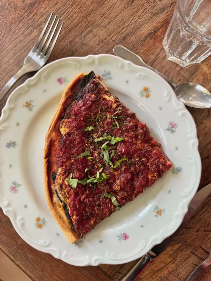tarte à la tomate