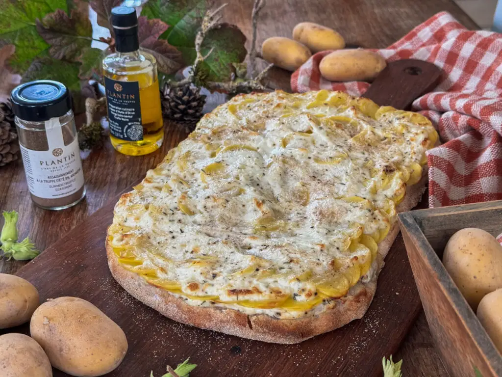 recette pinsa romana automnale