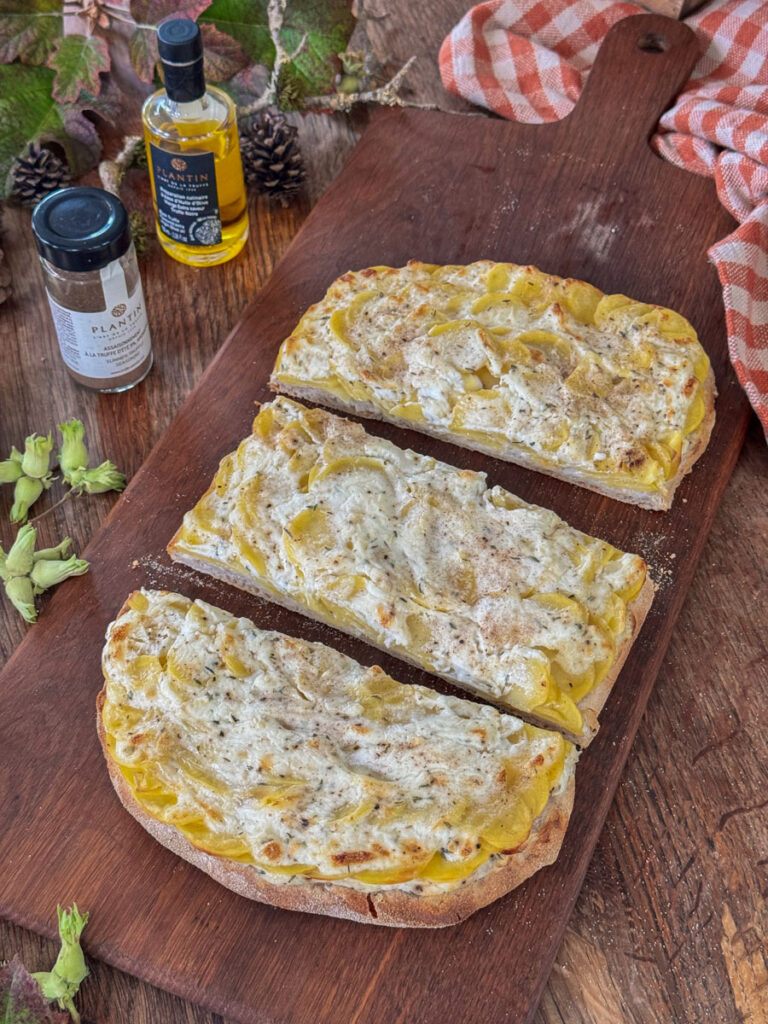 recette pinsa romana automnale